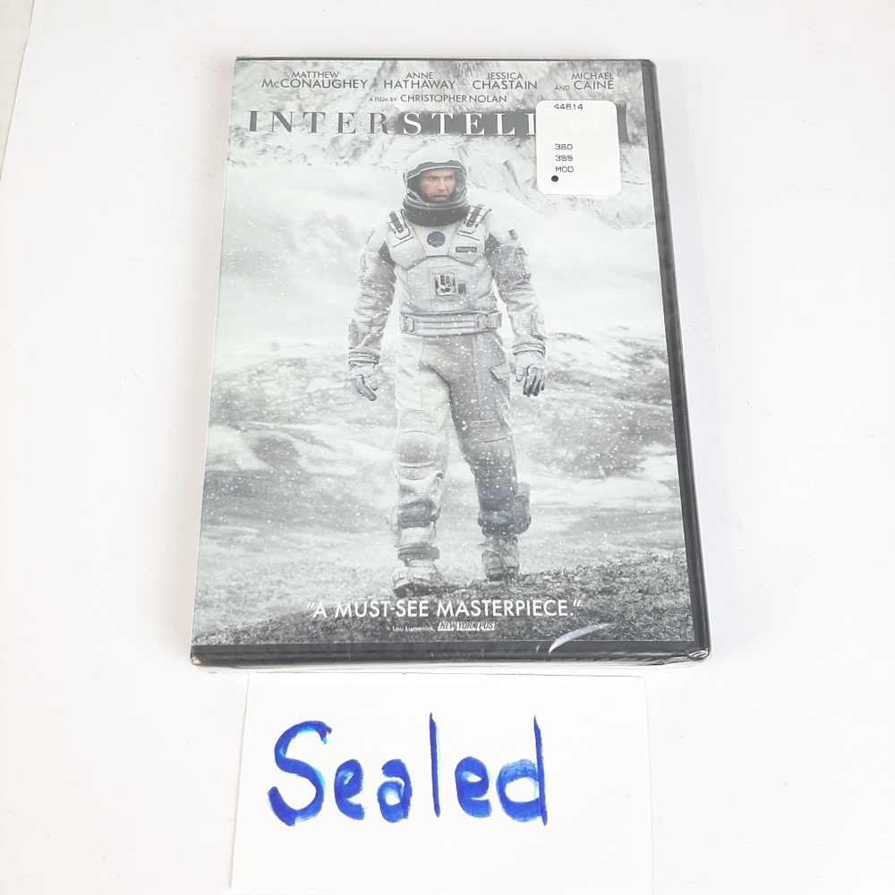 🔥New Sealed Interstellar dvd